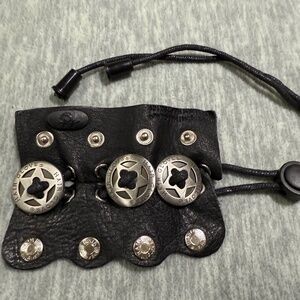 NWOT Harley-Davidson Leather Hair Wrap w/ Snaps